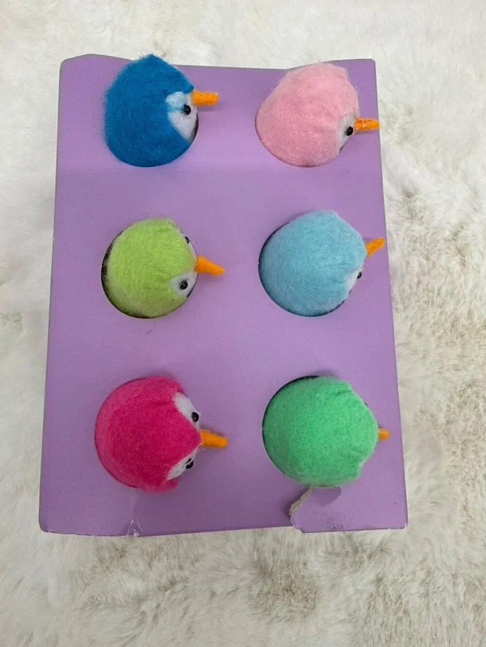 Target Featherly Friends Spritz Easter 2025 Spring 7 pc Birds in Egg Carton New